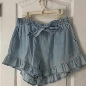 boutique ruffle shorts!